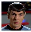 Leonard Nimoy as Mr Spock