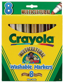 crayola skin color markers