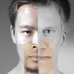 mixed race facial composite Race Are We So Different