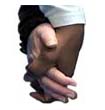 holding hands